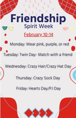 Friendship Spirit Week